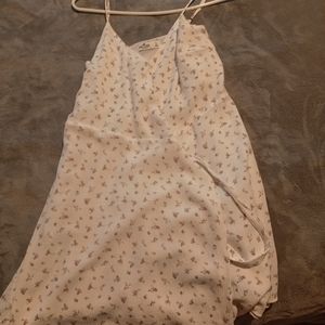 White floral sundress